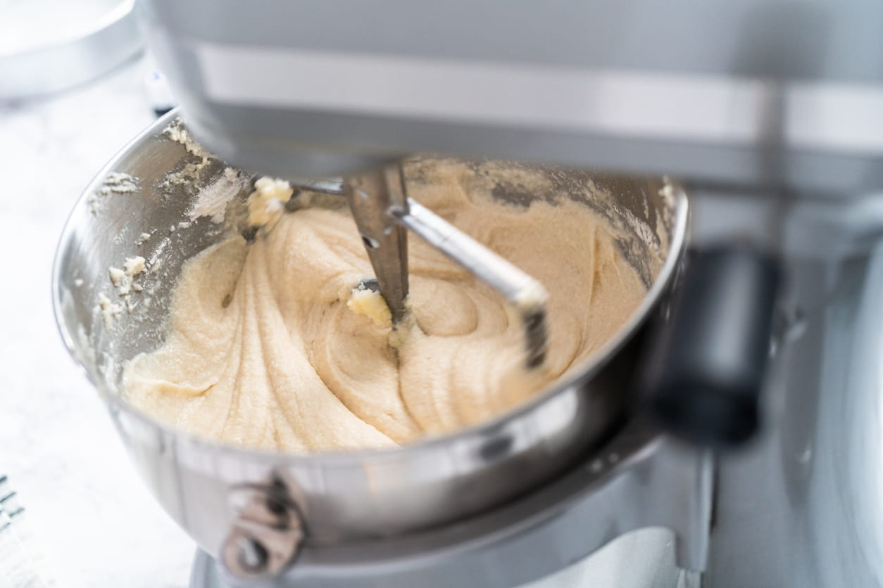 Mixing Dough